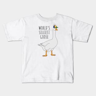 World’s Silliest Goose 1 Kids T-Shirt